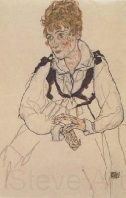 Egon Schiele The Artist' Wife,seated (mk12) France oil painting art